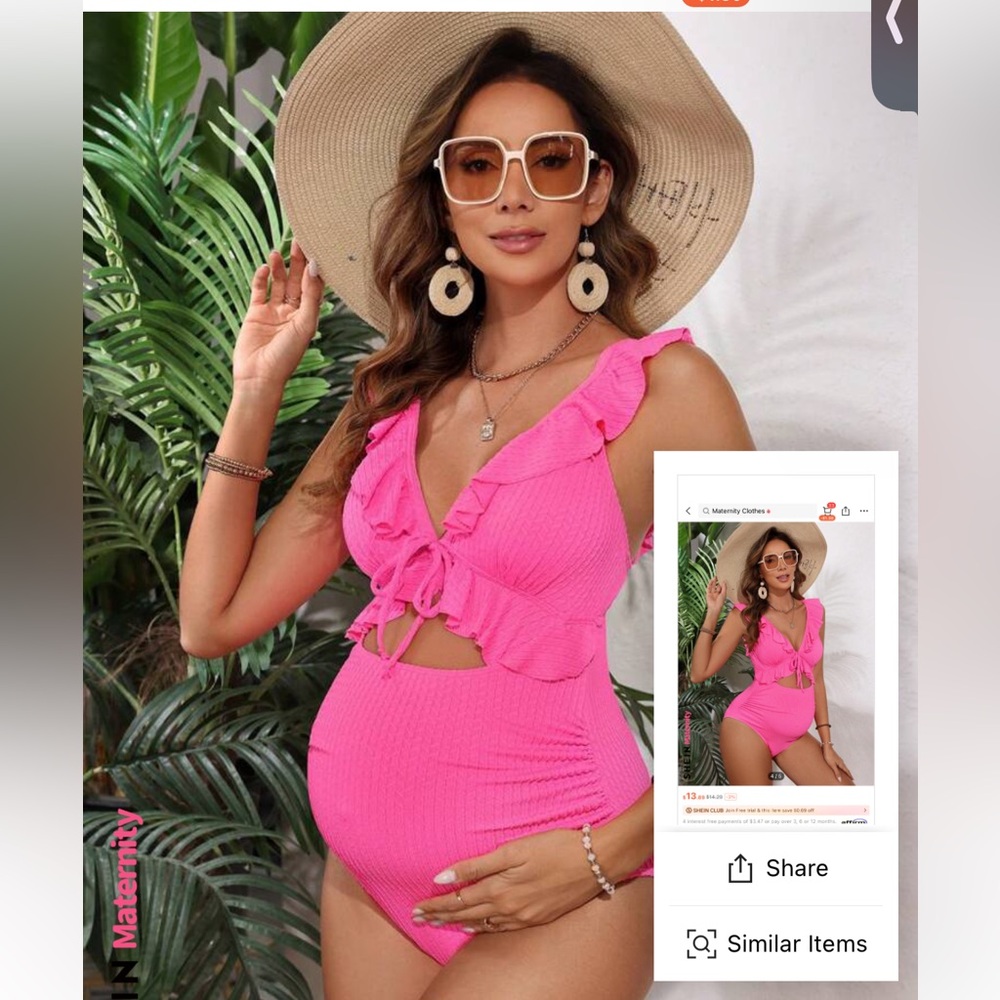 [SHEIN] BUNDLE!! MATERNITY SWIM - Picture 5 of 12